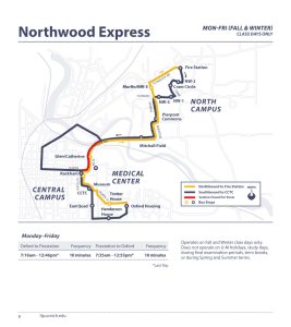 Snow Route Northwood Express Blue
